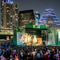 SXSW Festival Austin skyline