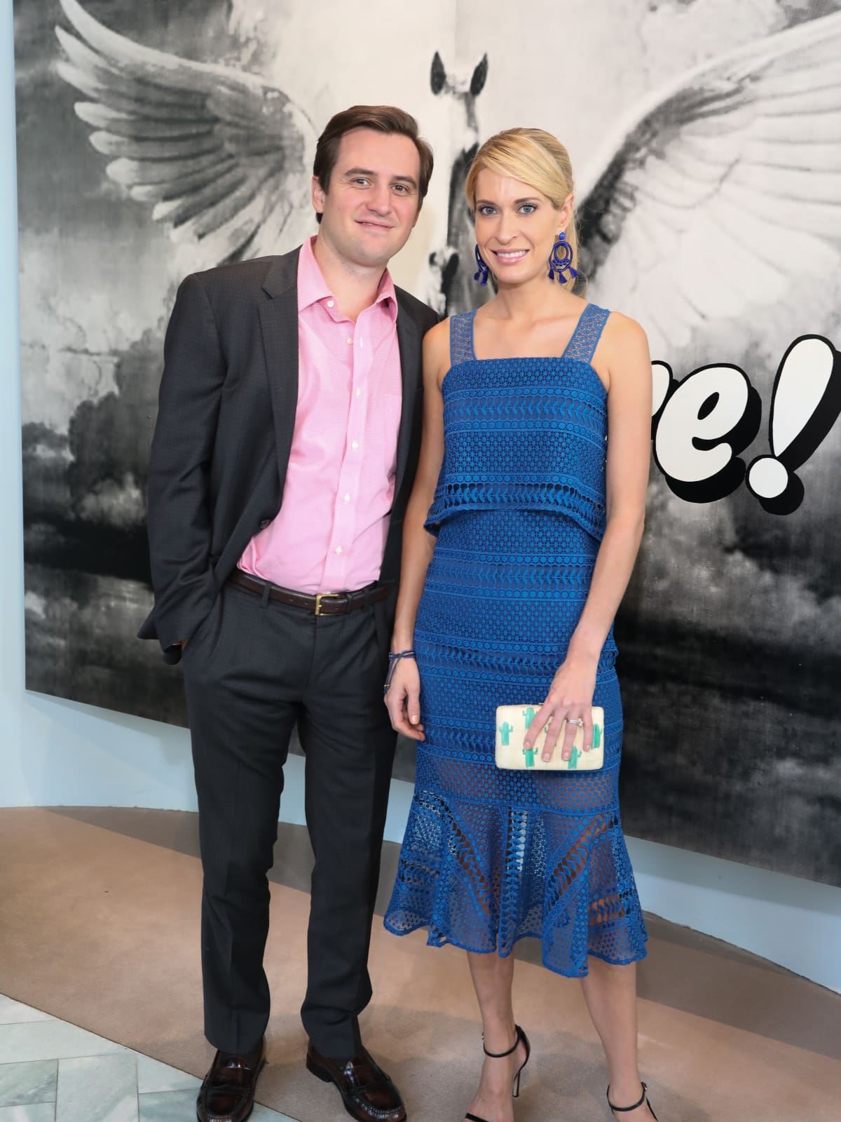 Christopher and Kendall Hanno at Houston Grand Opera party at The Webster