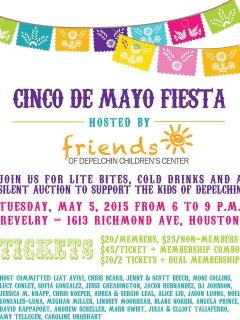 Friends of DePelchin's "Cinco de Mayo Fiesta"