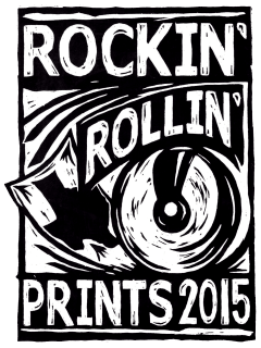 PrintMatters hosts Fifth Annual "Rockin' Rollin' Prints" 2015