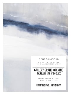 Benson-Cobb Gallery + Studio Grand Opening Event