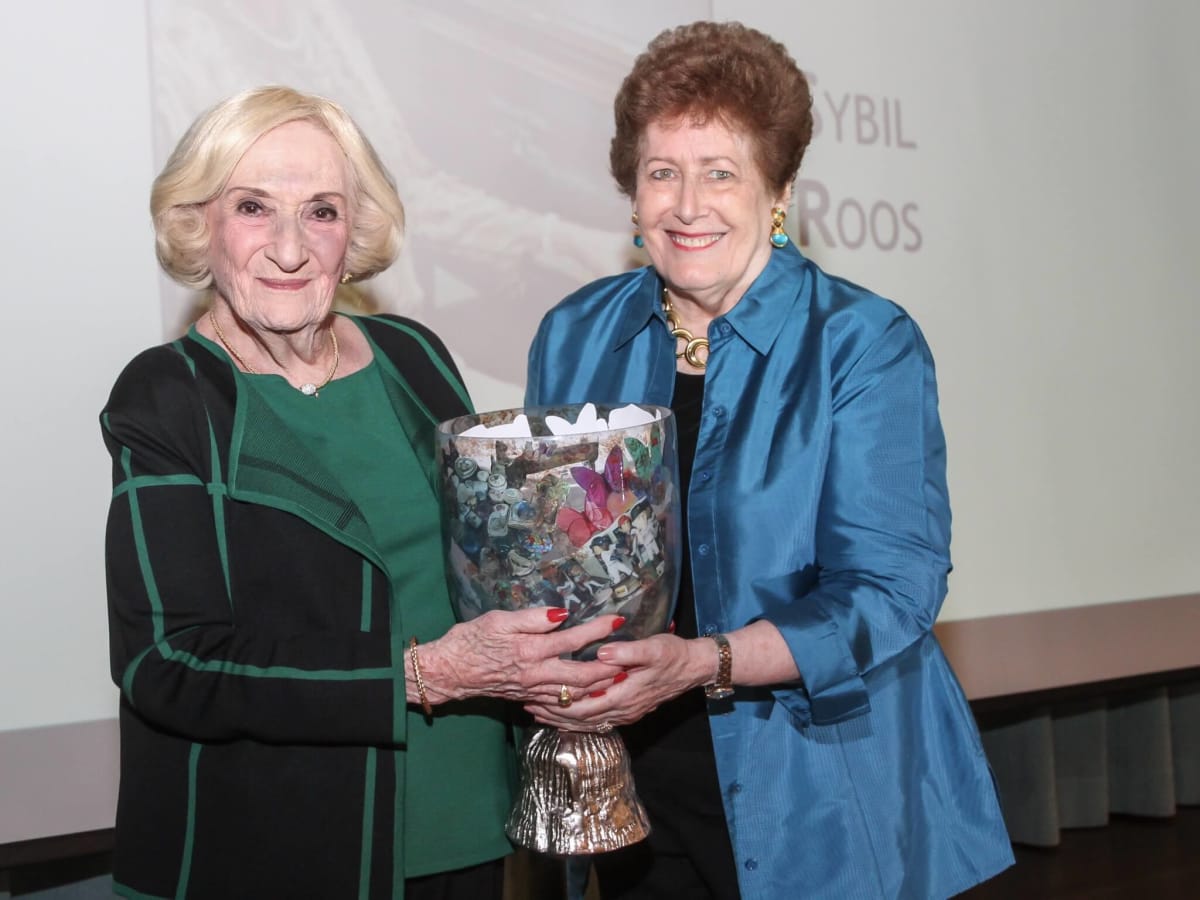 Sybil Roos and Patsy Andrews at Art of Conversation