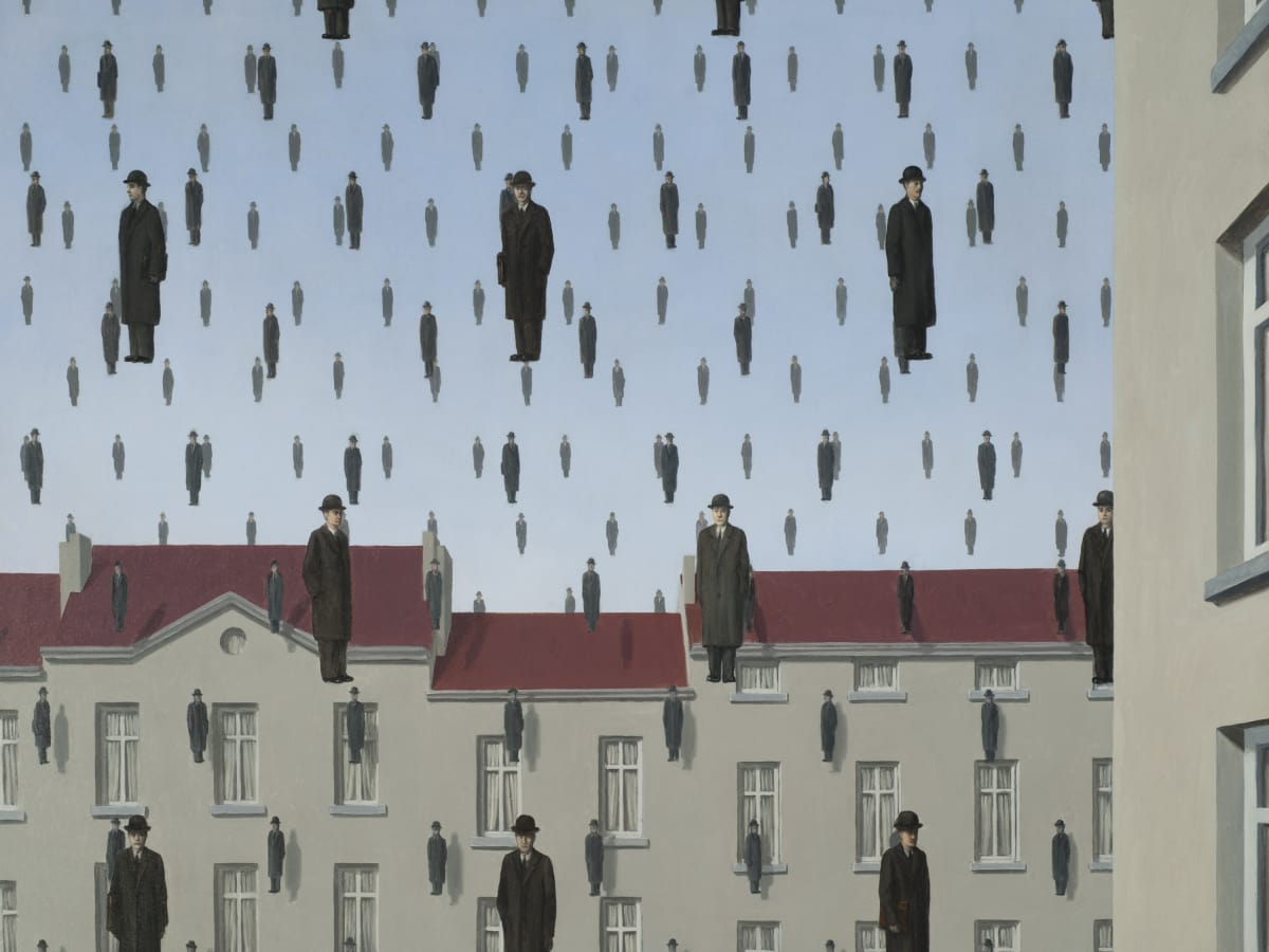 Menil Collection: René Magritte, Golconda (Golconde)