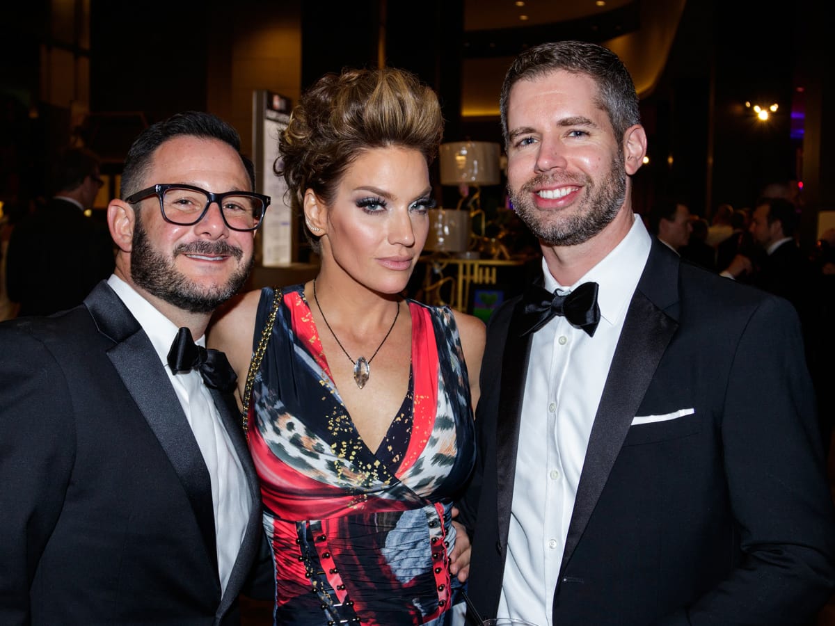 Randy Mills, Cary Deuber, Daryl Sinkule at House of DIFFA 2018