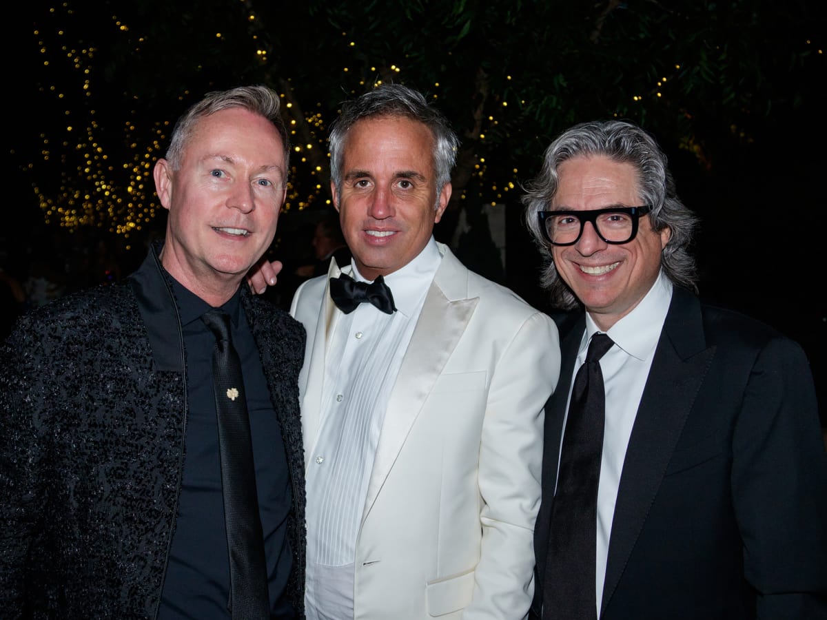 Densil Adams, Darin Kunz, Clint Bradley at House of DIFFA 2018