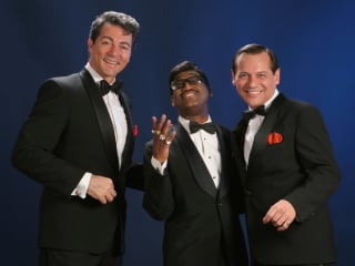 Sebastian Anzaldo, Andy DiMino and Lambus Dean as Frank, Dean and Sammy