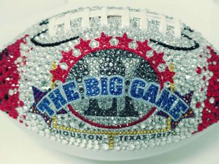 Swarovski crystal football