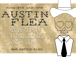 The Austin Flea at 4th Tap Brewing Co-Op