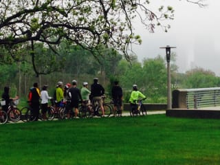 Architecture Center Houston hosts Buffalo Bayou Park Bike Tour with SWA Group and Buffalo Bayou Partnership
