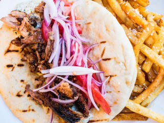 Helen Heights pork gyro