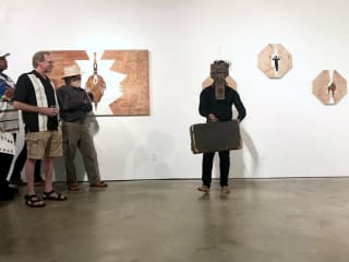 Cindy Lisica Gallery presents Artist Talk by Anthony Suber and Dance Performance by Harrison Guy