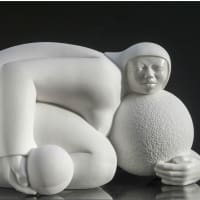 "Cosmic Energy in Jiménez Deredia’s Sculptures" opening day