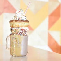 The Peached Tortilla's Chocolate Horchata Mega-Shake
