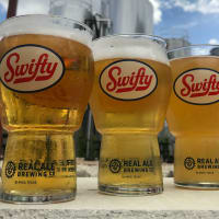 Real Ale Swifty glasses