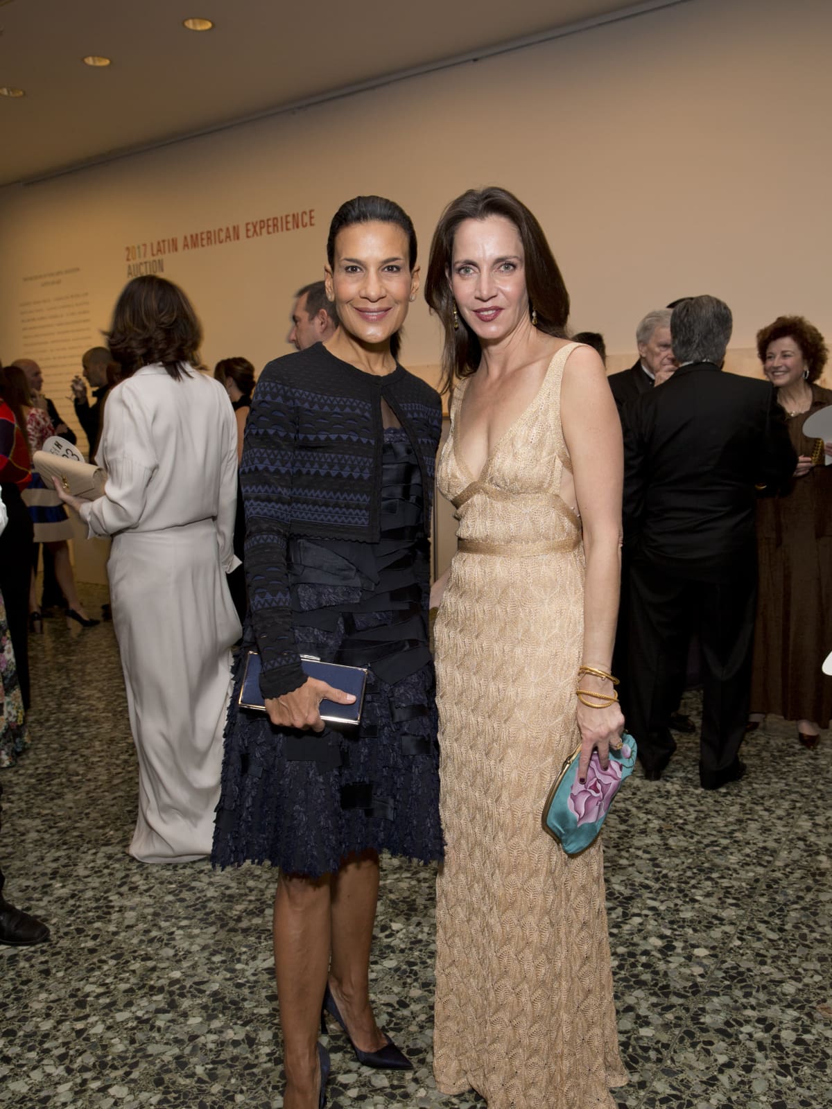 Andrea Fiunczynski, Aliyya Stude at Latin American Gala