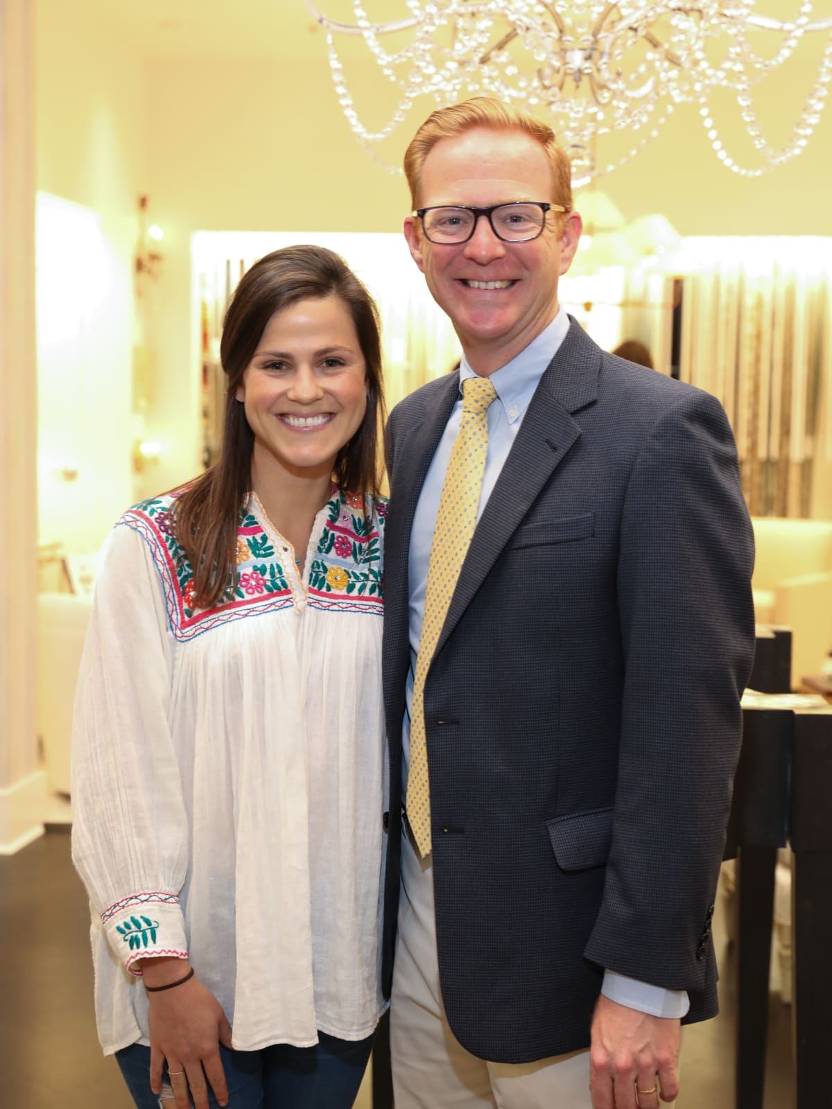 Lisa Chumbley, Eric Nevil at Decorative Center Spring Market