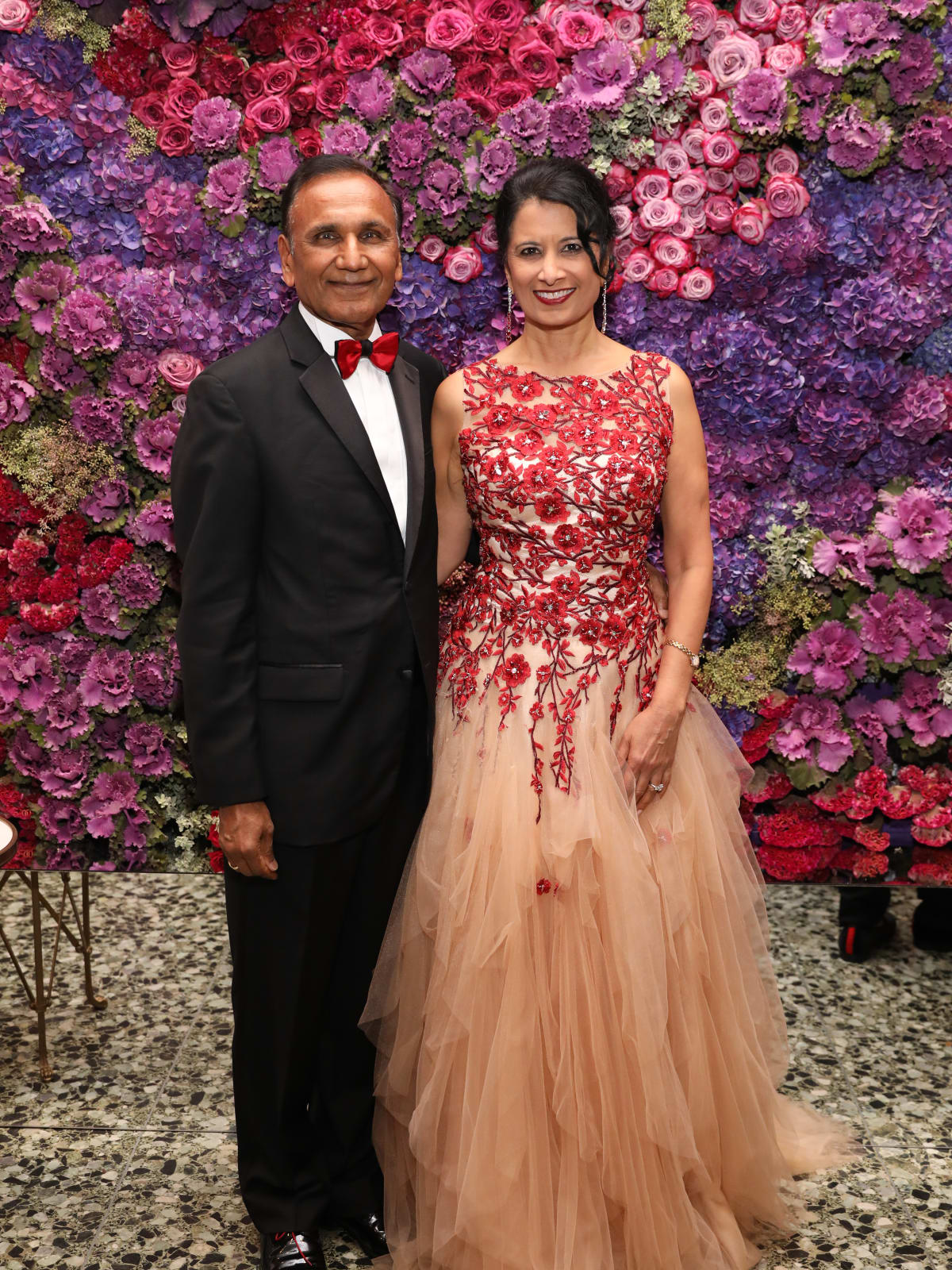 Suresh and Renu Khator at MFAH Grand Gala Ball