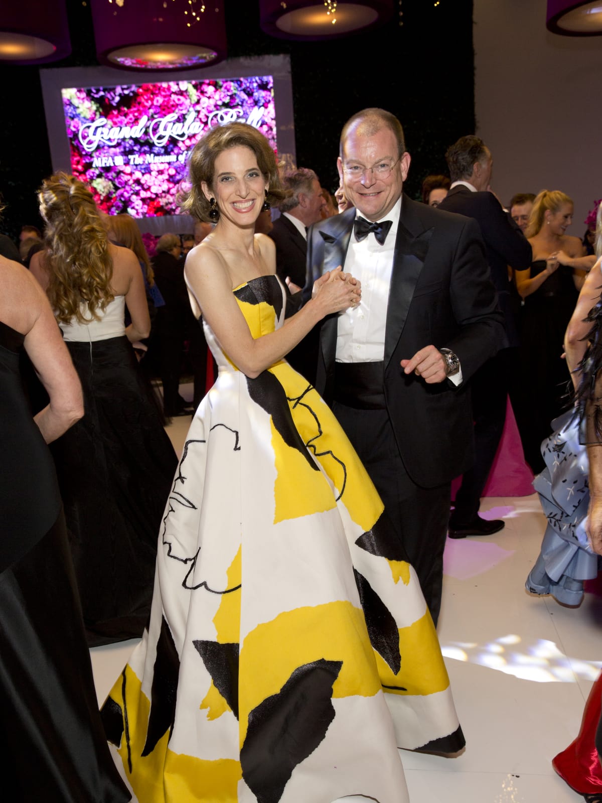 Eliza and Alex Bolen at MFAH Grand Gala Ball