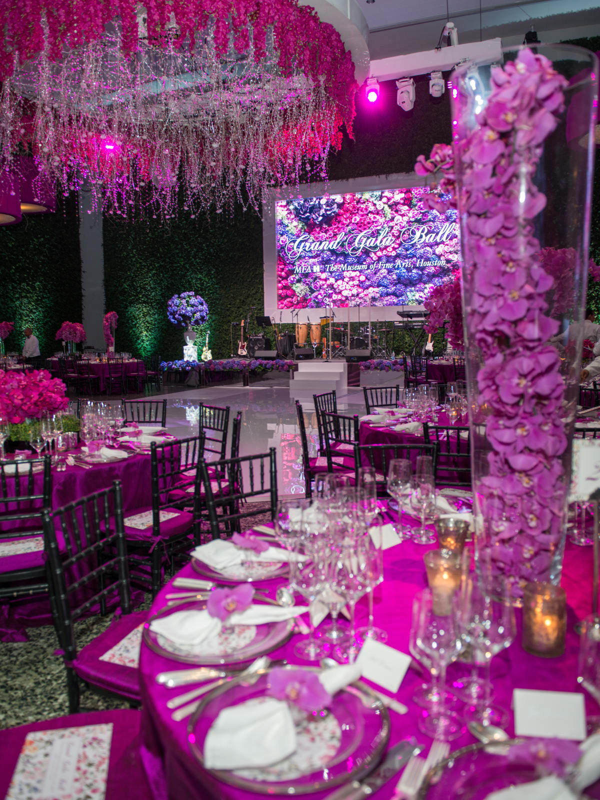 MFAH Grand Gala decor by Richard Flowers