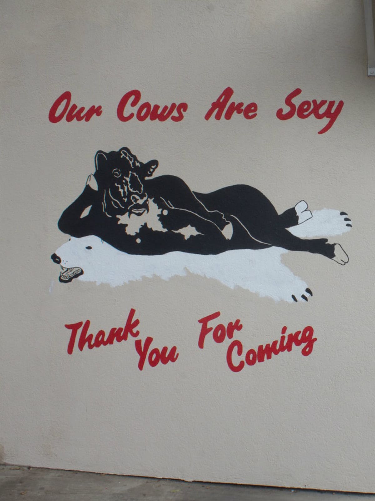 La Barbecue mural