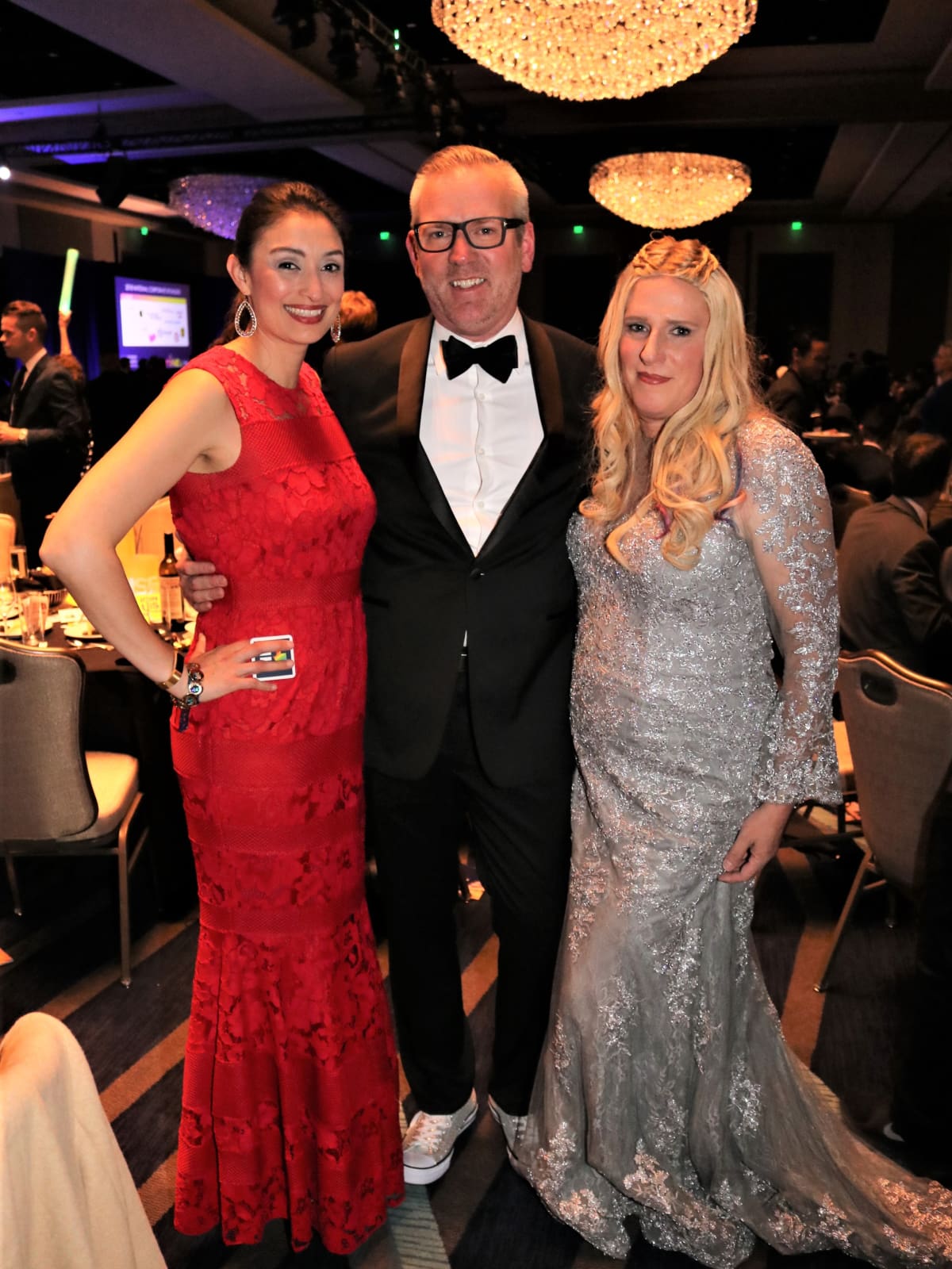 Melissa Dale, Tres Brown, and Amanda Turner