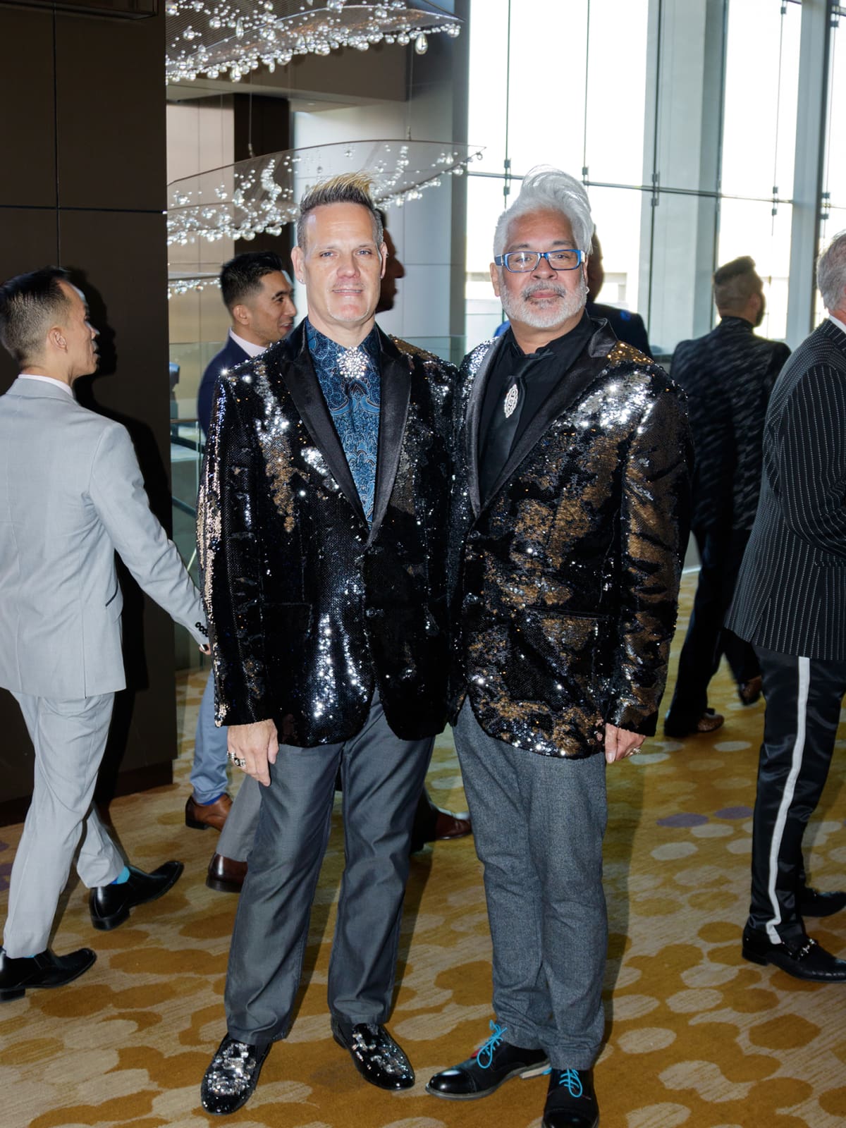 Brian Miller, Mark Soto at House of DIFFA 2018