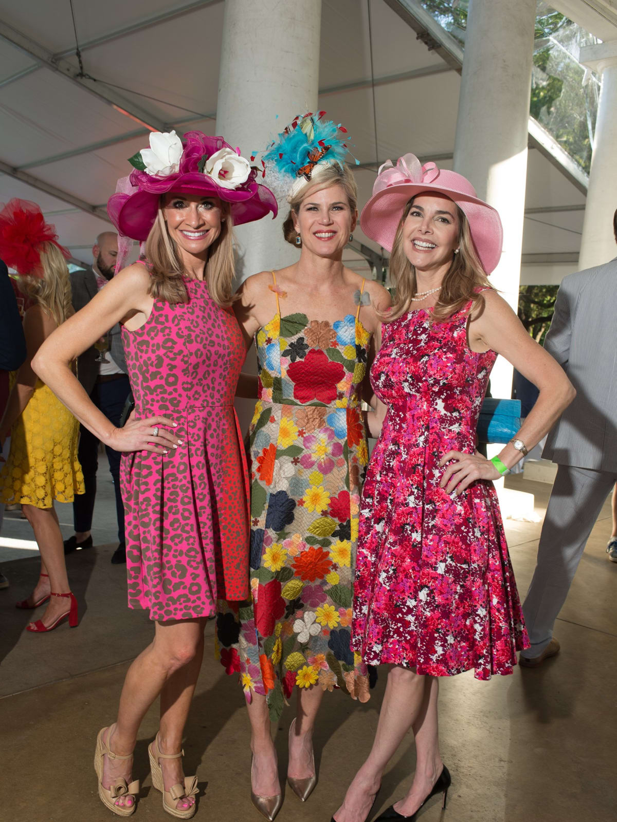 Day at the Races 2018, Maggie Kipp, Teffy Jacobs and Amanda Ward