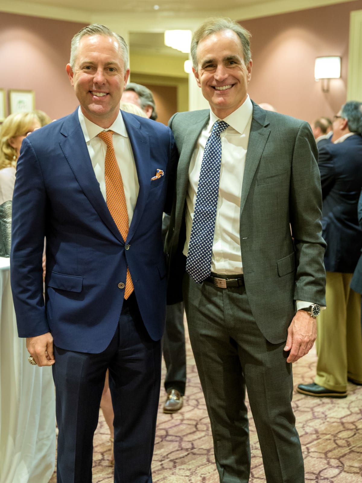 The Center luncheon Reid Ryan David Gow