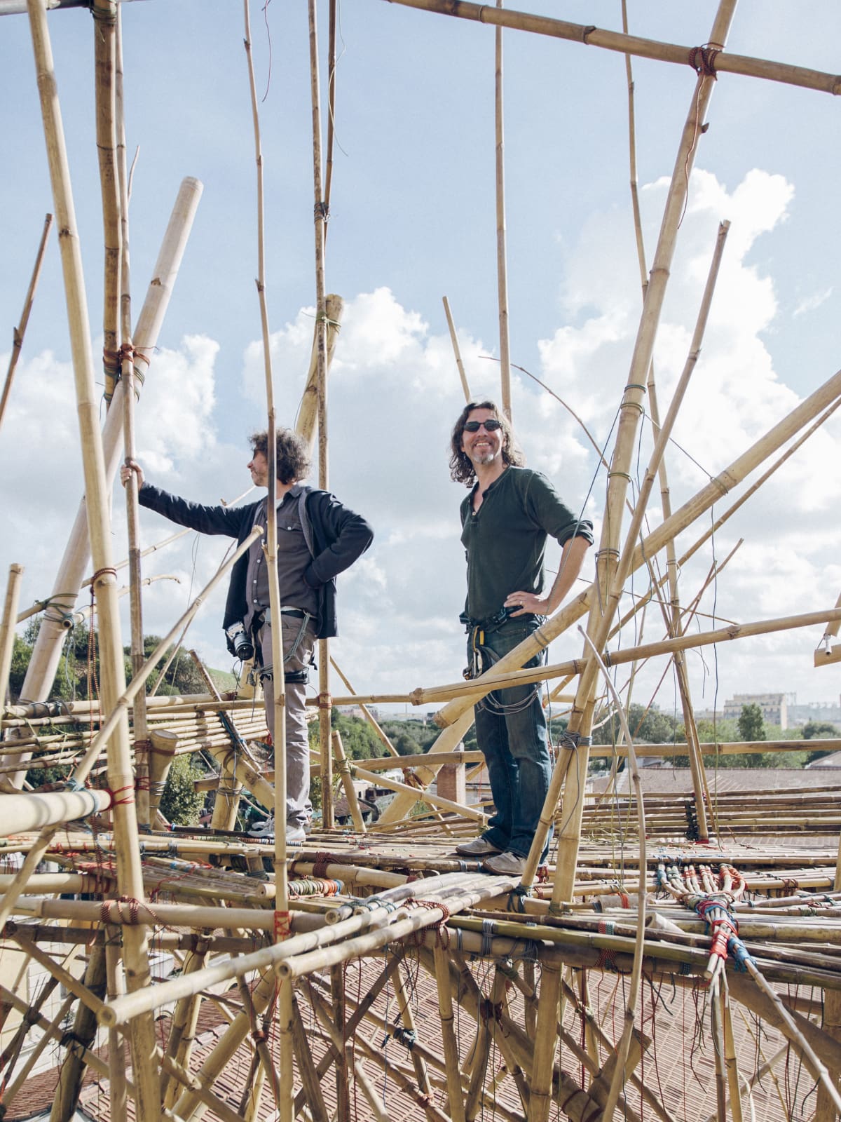 MFAH Big Bambú Mike and Doug Starn