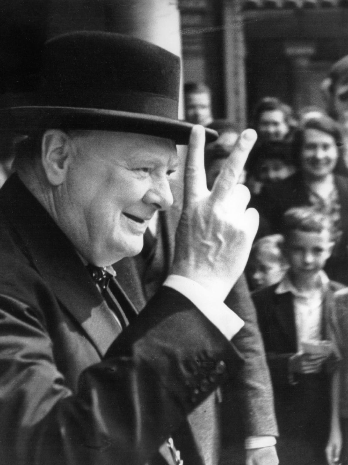 MFAH Royal Portraits Winston Churchill