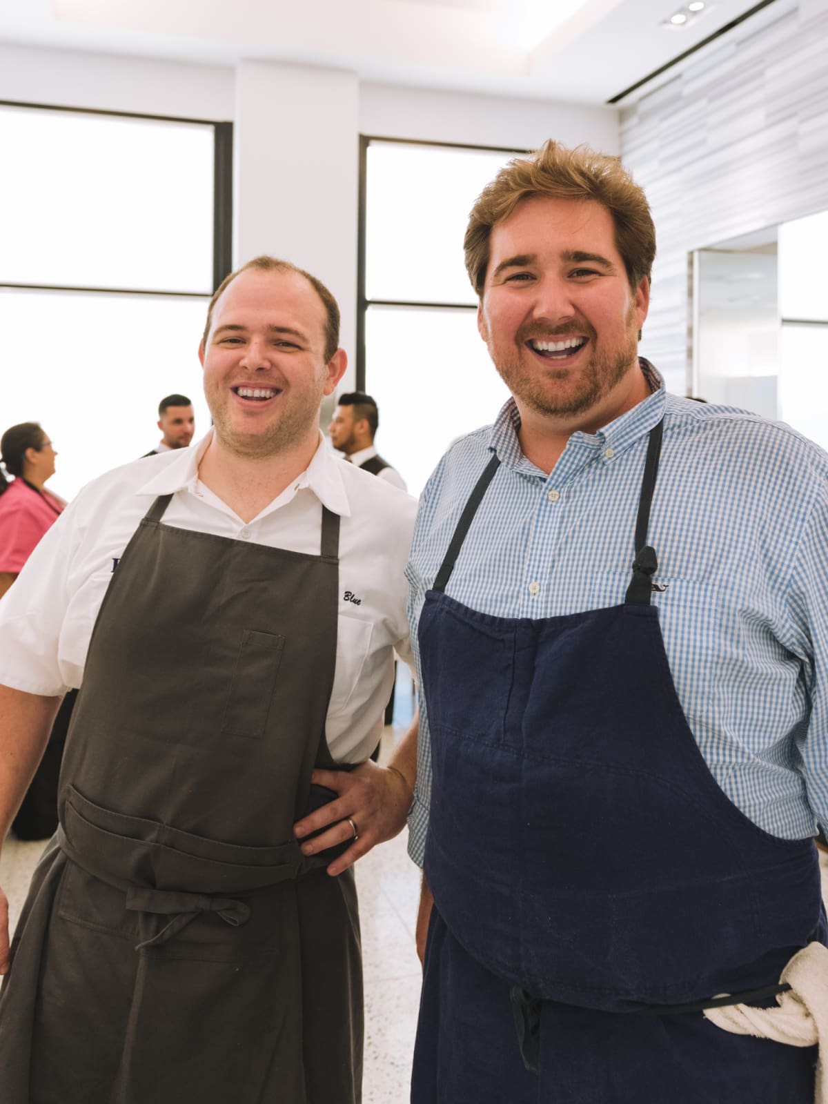 Eunice chefs Daniel Blue and Drake Leonards