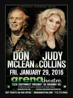 Don McLean and Judy Collins