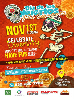 Dia de los Muertos Fun Run 2015