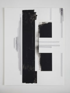 Jennie C. Jones, Vertical into Decrescendo (dark), 2014.