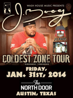 poster for J. Boog at the North Door