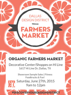 Dallas Design District Farmers Market