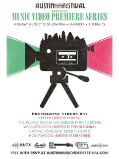 Austin Music Video Festival Monthly Premiere Series