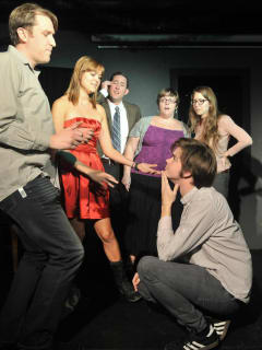 Austin photo: Events_Improv wins_megaphone show_feb 2013_improv sketch