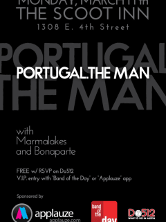 Austin Photo Set: events_Portgal the Man_The Scoot Inn_March 2013