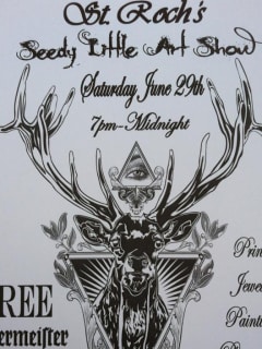 St. Roch's Seedy Little Art Show with Paul Tardie