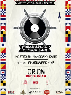 Turntables on Town Lake with Capital Cruises poster