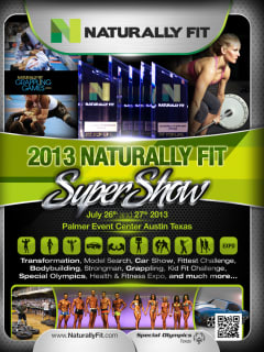 Naturally Fit Super Show 2013 flyer