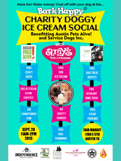 Charity Doggy Ice Cream Social with Amy’s Ice Creams
