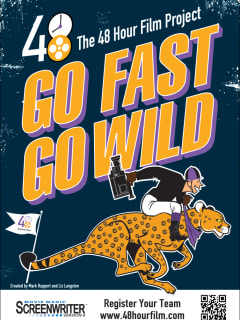 Go Fast Go Wild poster for 48 Hour Film Project