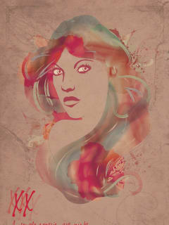 XX Female-centric art show at Elysium poster
