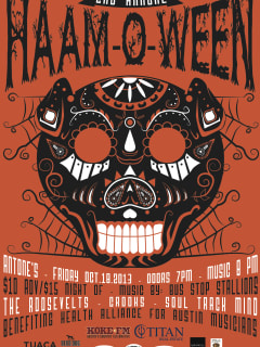 poster for Good Eggs and HAAM present Haam-o-ween concert