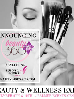 poster for Beauty360 expo from Austin Beauty Guide