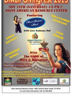 poster for Diwali GivingFest 2013