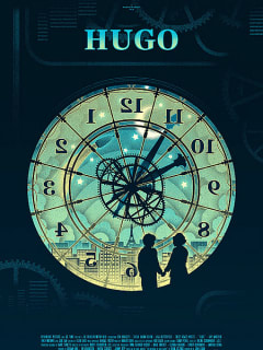 Mondo poster for Martin Scorsese's Hugo