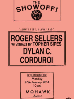 Poster for The Showoff with Roger Sellers at Mohawk